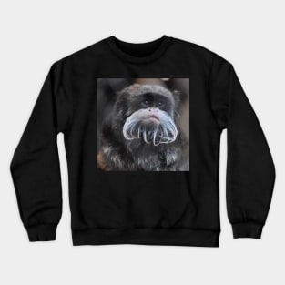 Bearded Emperor Tamarin Crewneck Sweatshirt